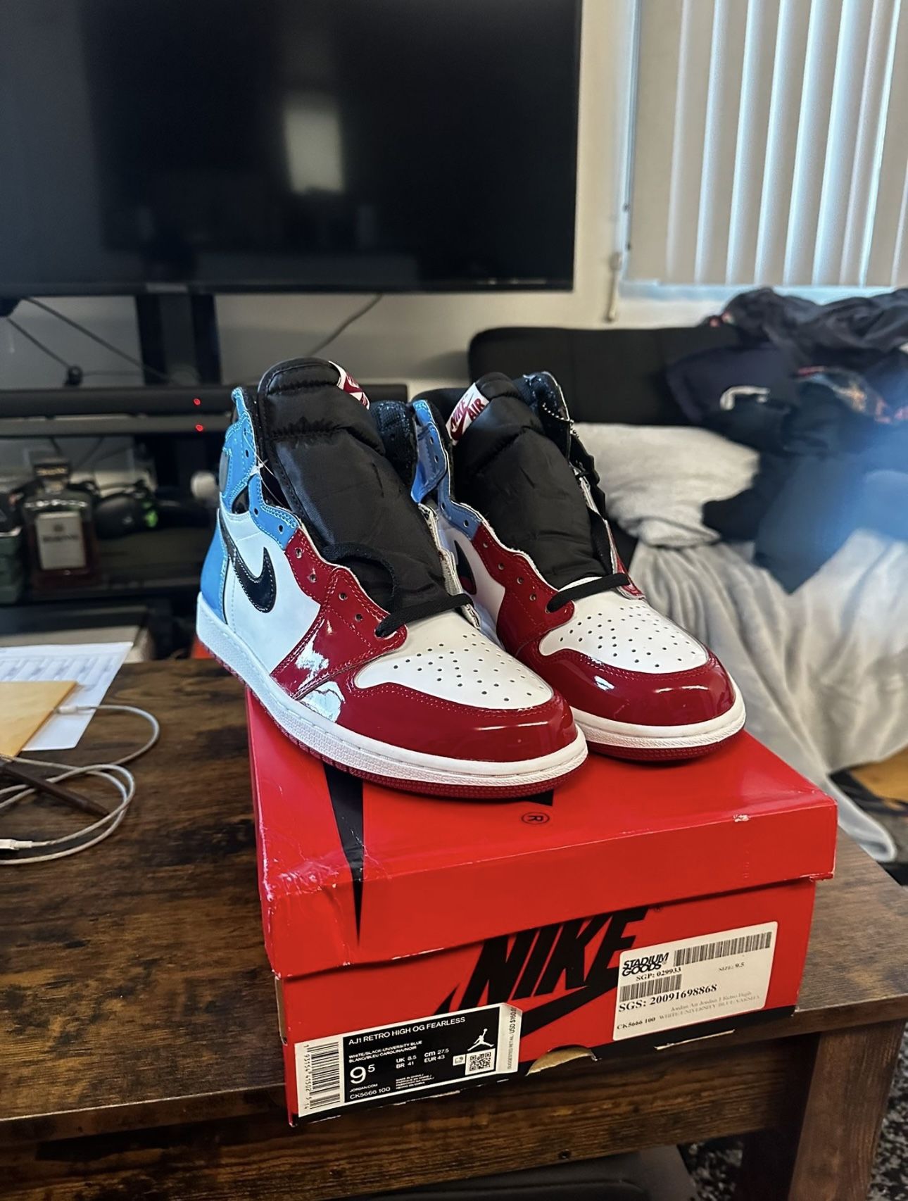 Jordan 1 Fearless