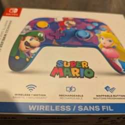 PowerA Enhanced Wireless Controller for Nintendo Switch - Color Splash Heroes