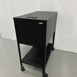 Safco One-Shelf Mobile Metal File Cart for Hanging File Folders