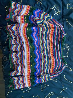 Cute Colorful Handmade Sweater Size M/L