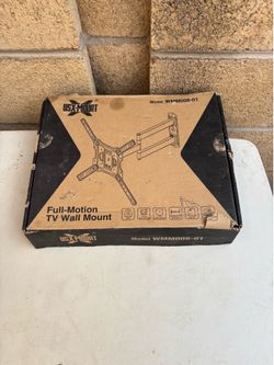 USX-Mount Full Motion TV Wall Mount WMM008-01 55" 400x400mm Black 99lbs
