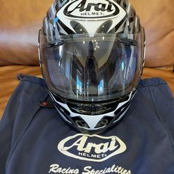 Arai Astral-X Racing Helmet W/AGV Kevlar Gloves 