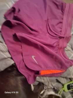 Nike purple running shorts dri fit like new