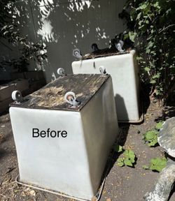 FREE Large Container Available In The Back FREE To Be Repurposed Into Anything Or Cover Something Up. FREE See 3rd Picture Made Last Yr