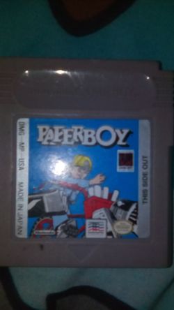 Paperboy Nintendo Game Boy
