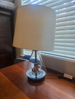 Florida Gators Table Lamp with Glass Base