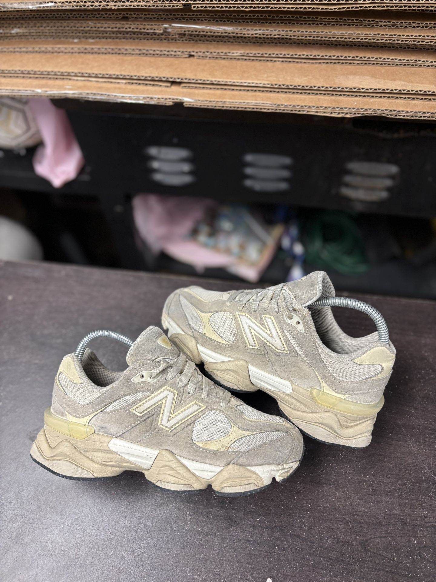New Balance 9060 Sea Salt Linen GS