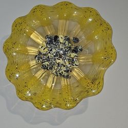 Hand Blown Glass Floral