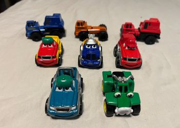 maisto tonka chuck 2000 hasbro older lot of mini toys (x7)