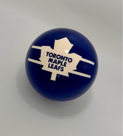 Brunswick Viz-A-Ball Toronto Maple Leafs Bowling Ball Undrilled NHLStanley