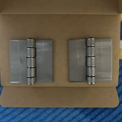 Extra Heavy Weldable Steel Hinge Pair Of Steel Hinges 3”x 3” Weldable 
