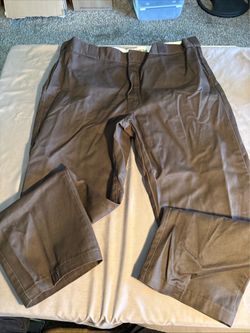 Dickies Men's 874 Work Pants 42W x 30 L - Brown