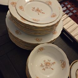 Bohemian 26 Piece China  Czechoslovakia