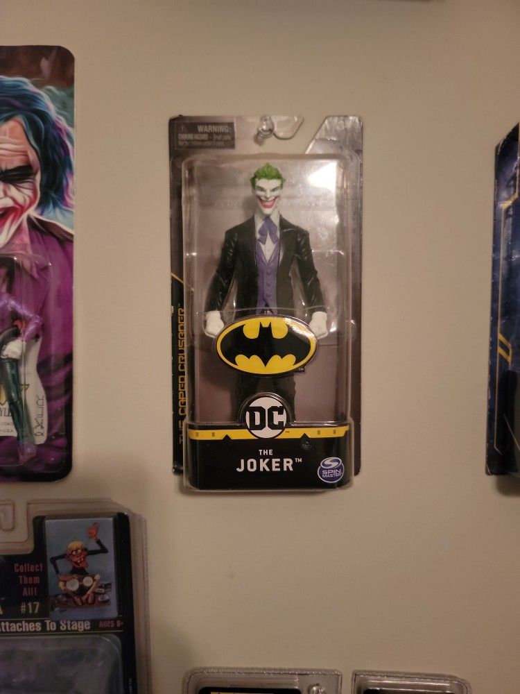 The Joker/The Caped Crusader