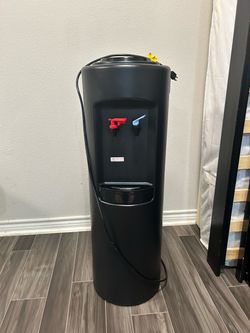 Black Top-Load Water Cooler Dispenser