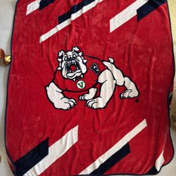 Fresno State Bulldogs Blanket