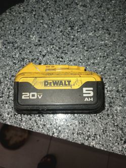 DeWalt battery
