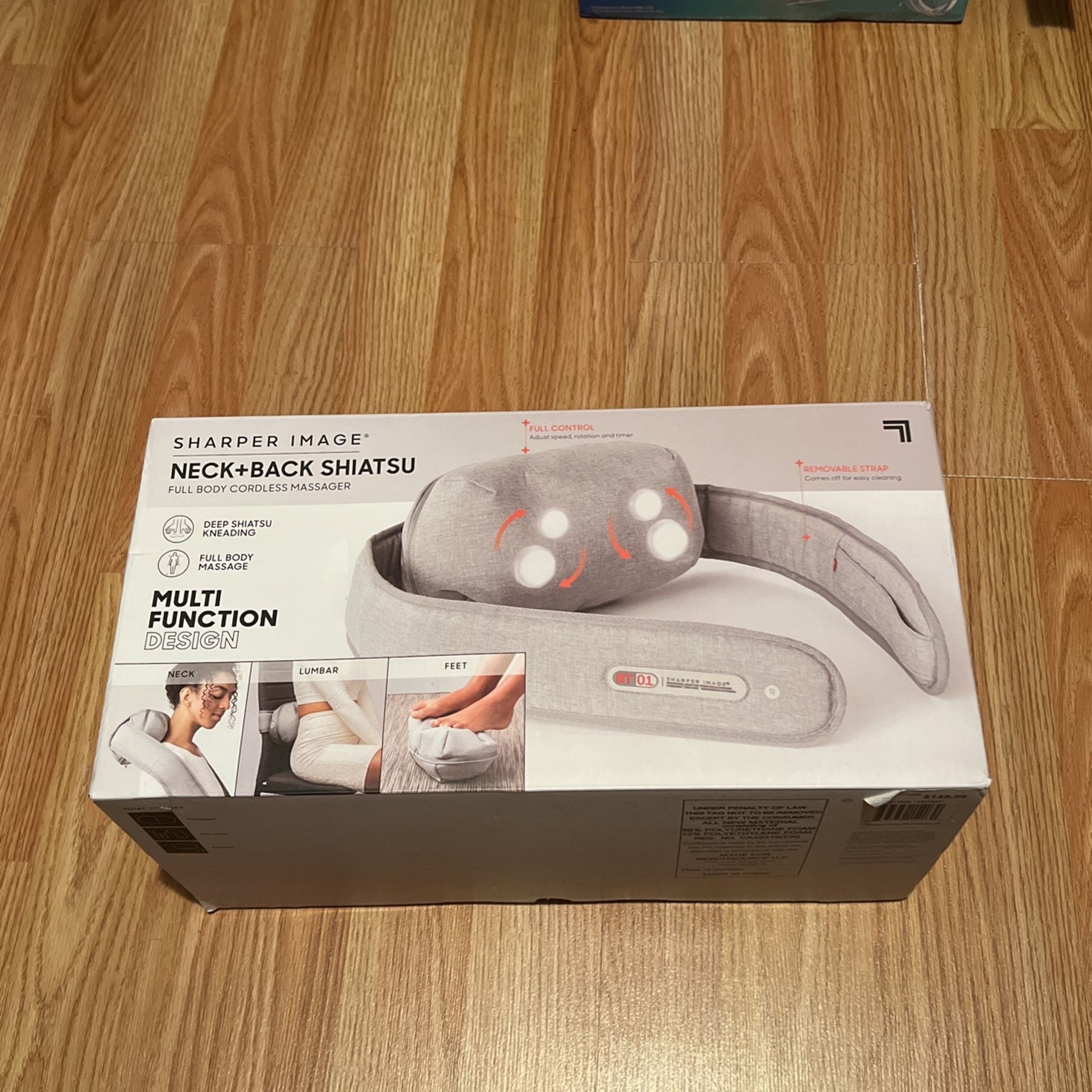 Sharper Image Neck+ Back shiatsu