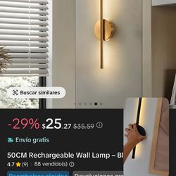 Luces para pared recargables