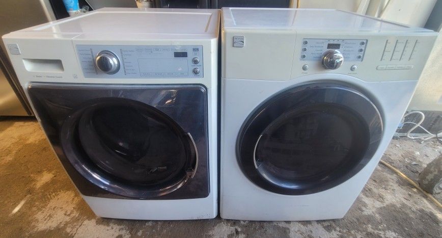 KENMORE WASHER AND ELECTRIC DRYER, FREE DELIVERY AND INSTALLATION, 4 MONTHS WARRANTY