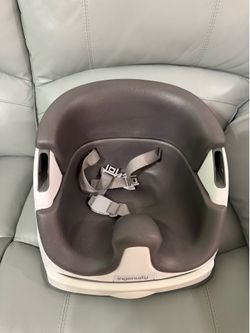 Ingenuity Baby Base 2-in-1 Booster Seat | Toddler Feeding Seat w/ Straps