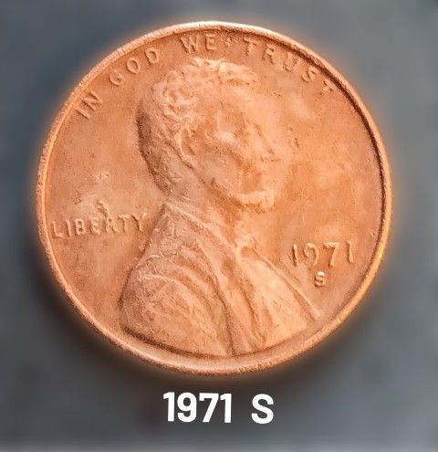 1971 / 1974 / 1975 penny $ 5 for all 3