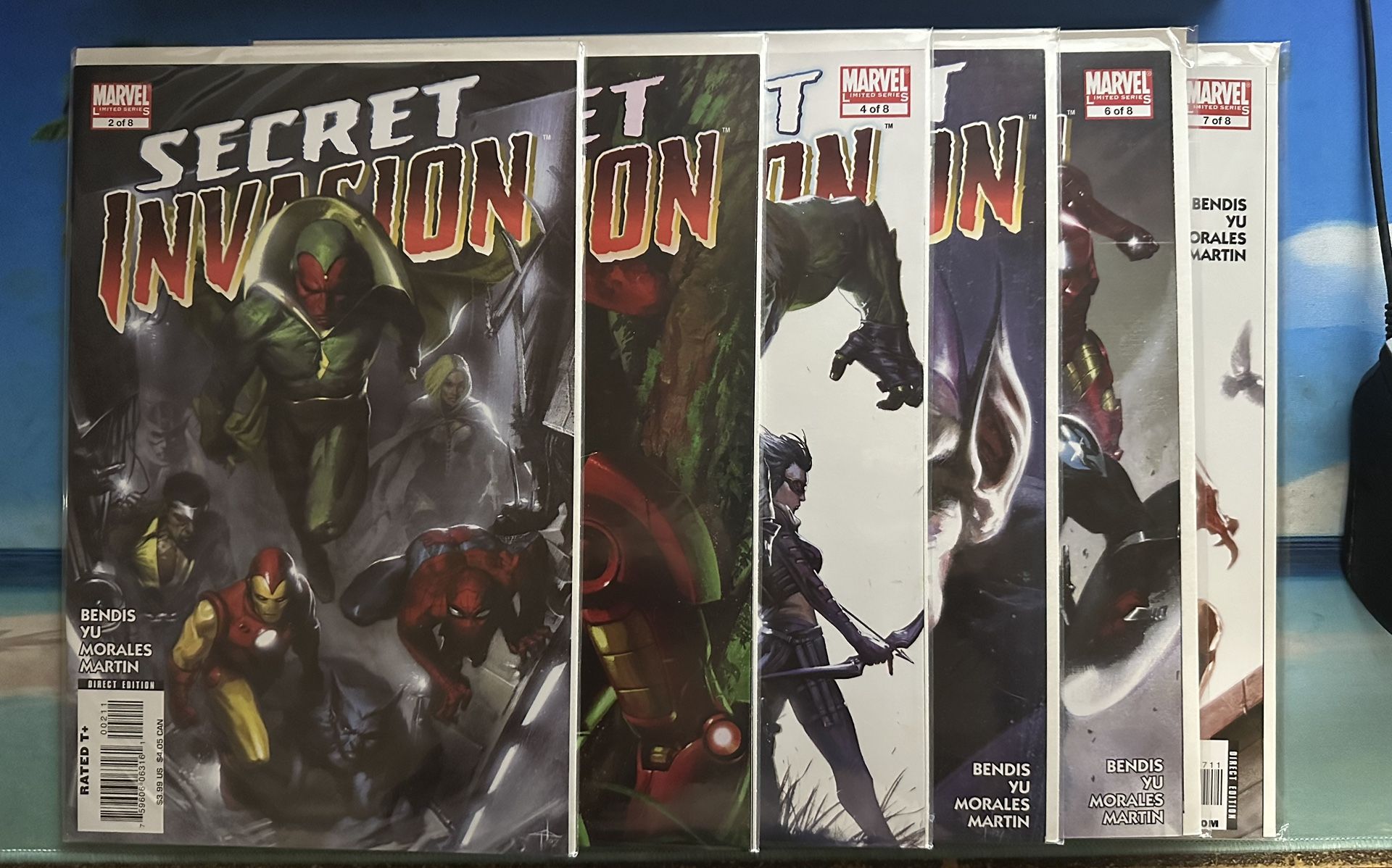 Secret Invasion Marvel Comics #2-7