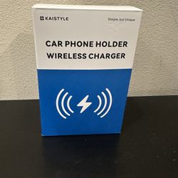 Wireless Fast Charging Car Phone Holder 