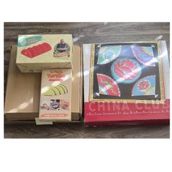 Oriental Platter Charger Plates Taco Holder and Tortilla Crimper all for $10 See All Pictures