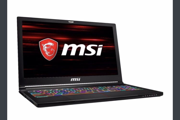 MSi 15.6” Gaming (Great for Music) Laptop!