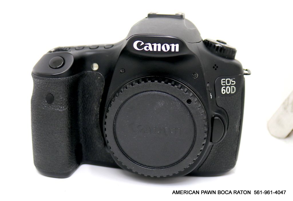 Canon EOS 60D 18.0 MP Digital SLR Camera - Black (Body Only)  