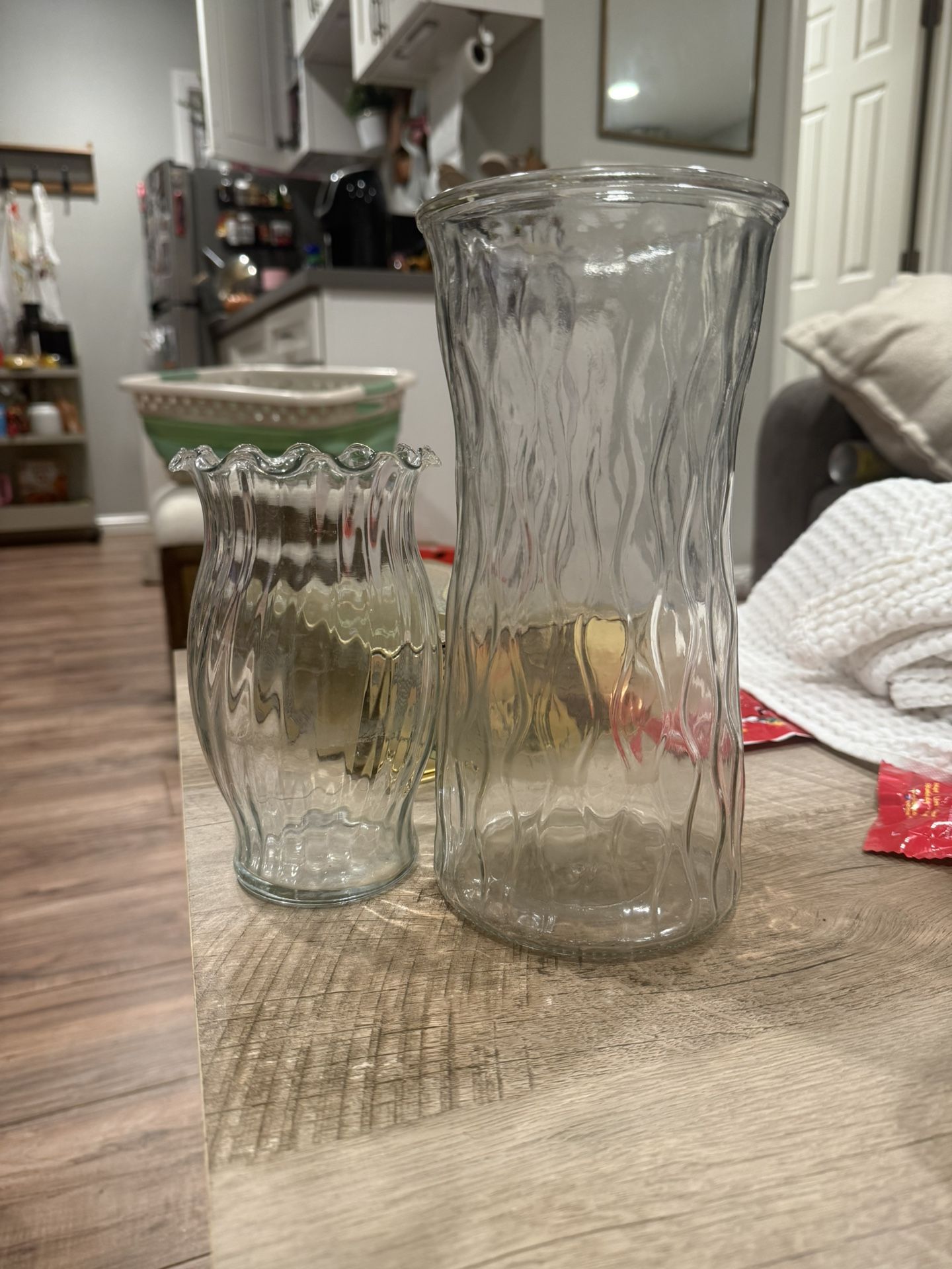 Clear Vases 