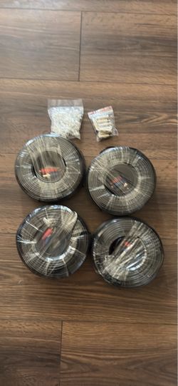 Security camera wire