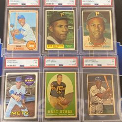 Vintage Baseball And Football Cards PSA Fresh From Grading 
