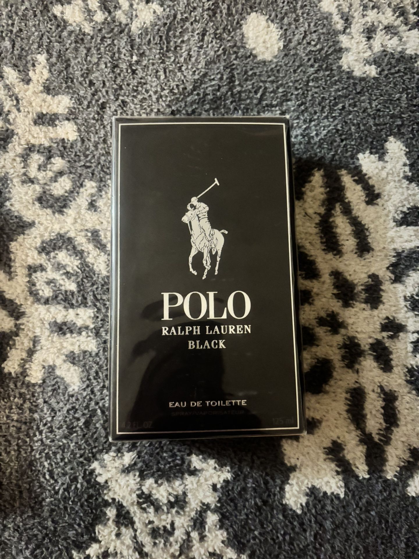Polo Ralph Lauren Black Cologne For Men 4.2 FLOZ