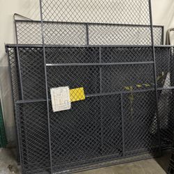 Warehouse Security Cage w/ Sliding Gate