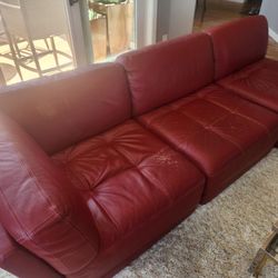 Leather Sofa - Sectional 