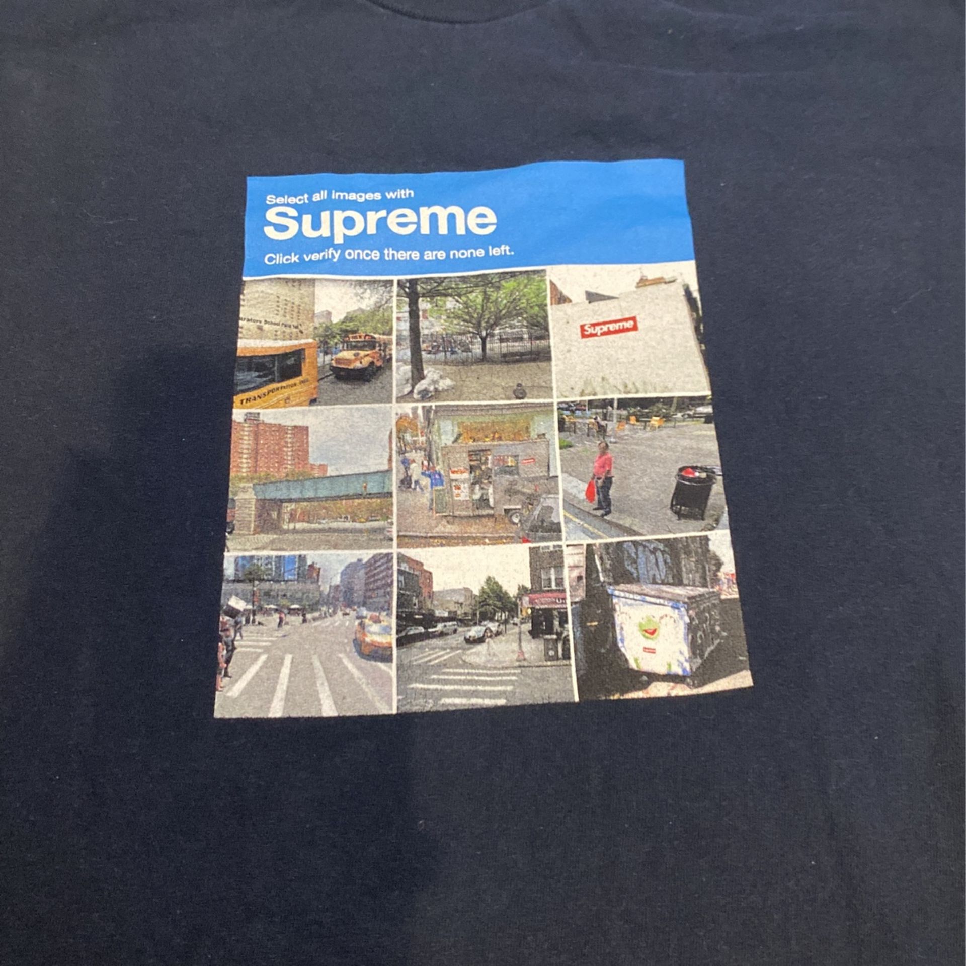 Supreme “Select All Images With Supreme” Shirt