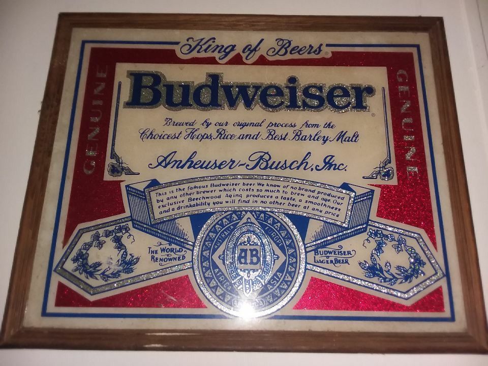 Budweiser sign