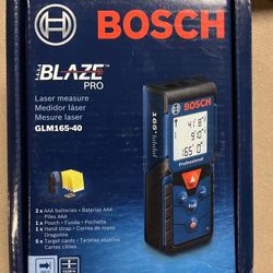 Bosch Blaze Pro Laxer Measurer 