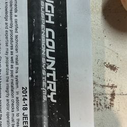 Jeep Cherokee 2” Lift