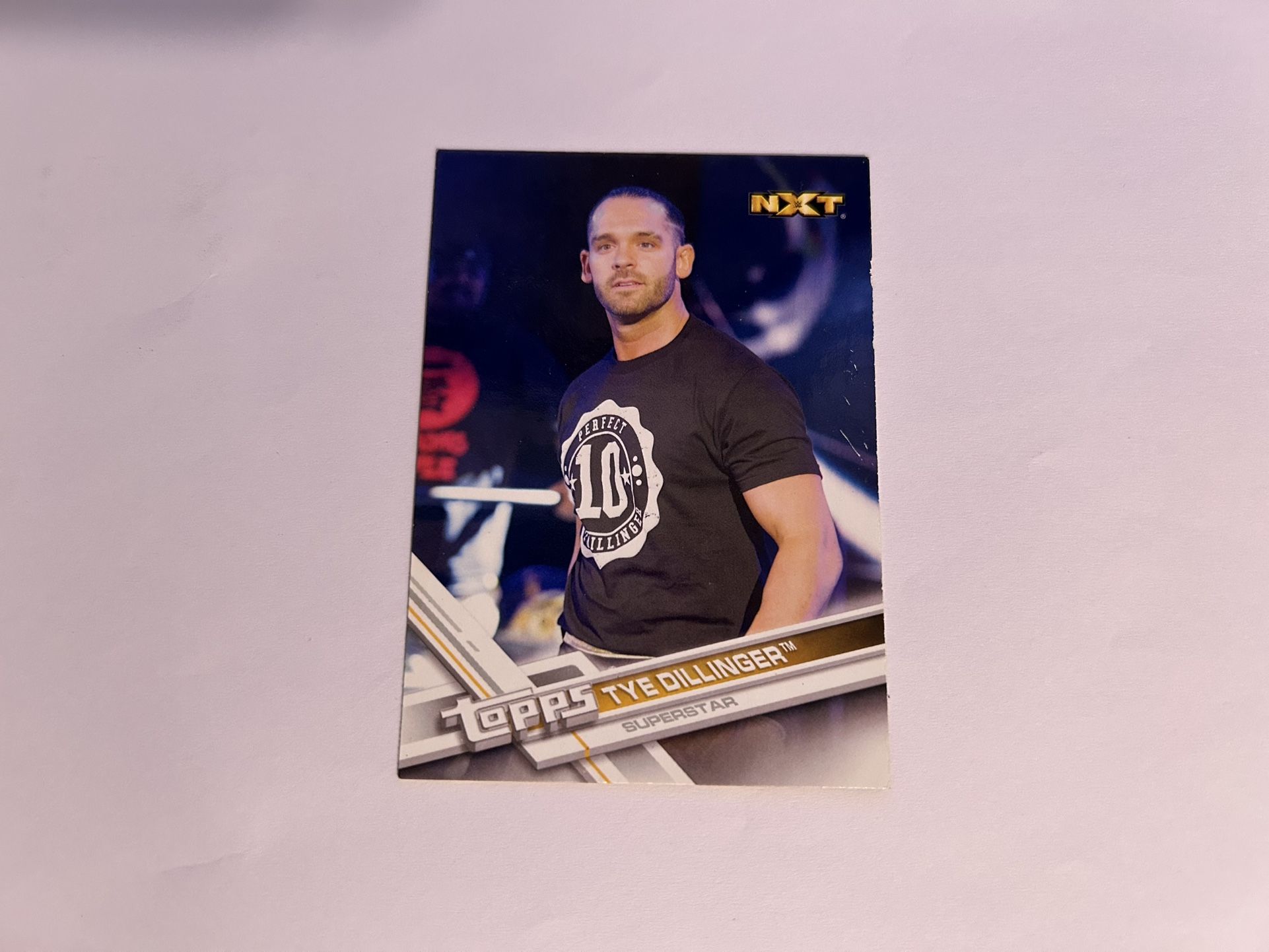 2017 TYE DILLINGER WWE TOPPS