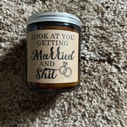 Engagement Candle 