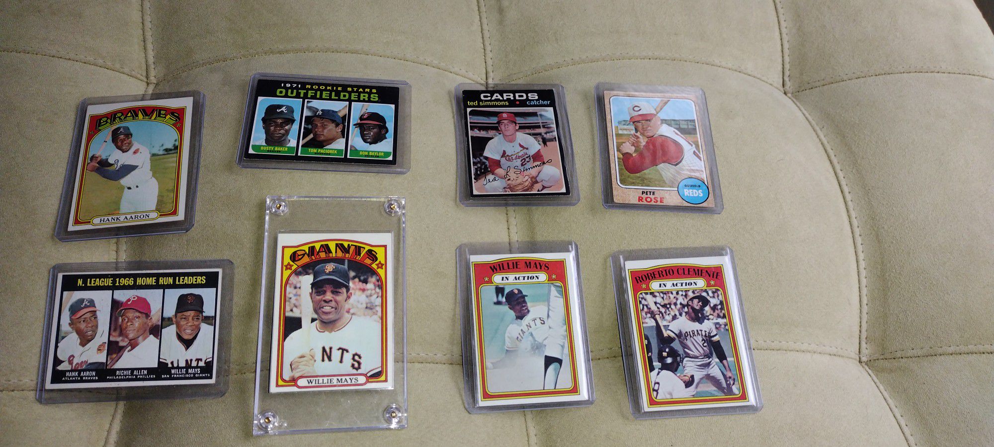 Rare Vintage Baseball Cards In Mint Condition!! 