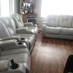 Set Of Sofas 6 Seats 