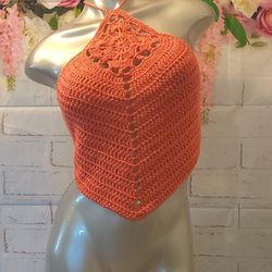 Crochet Halter Top 