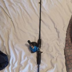 Shakespeare Reverb Spincast Reel & Fishing Rod Combo for Sale
