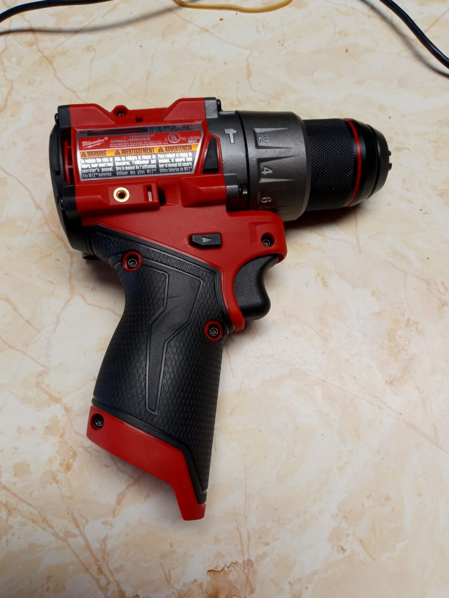 Milwakee M12 1/2 Inch Hammer Drill Tool Only