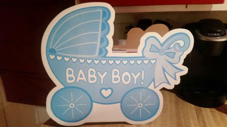 Baby shower card holder...