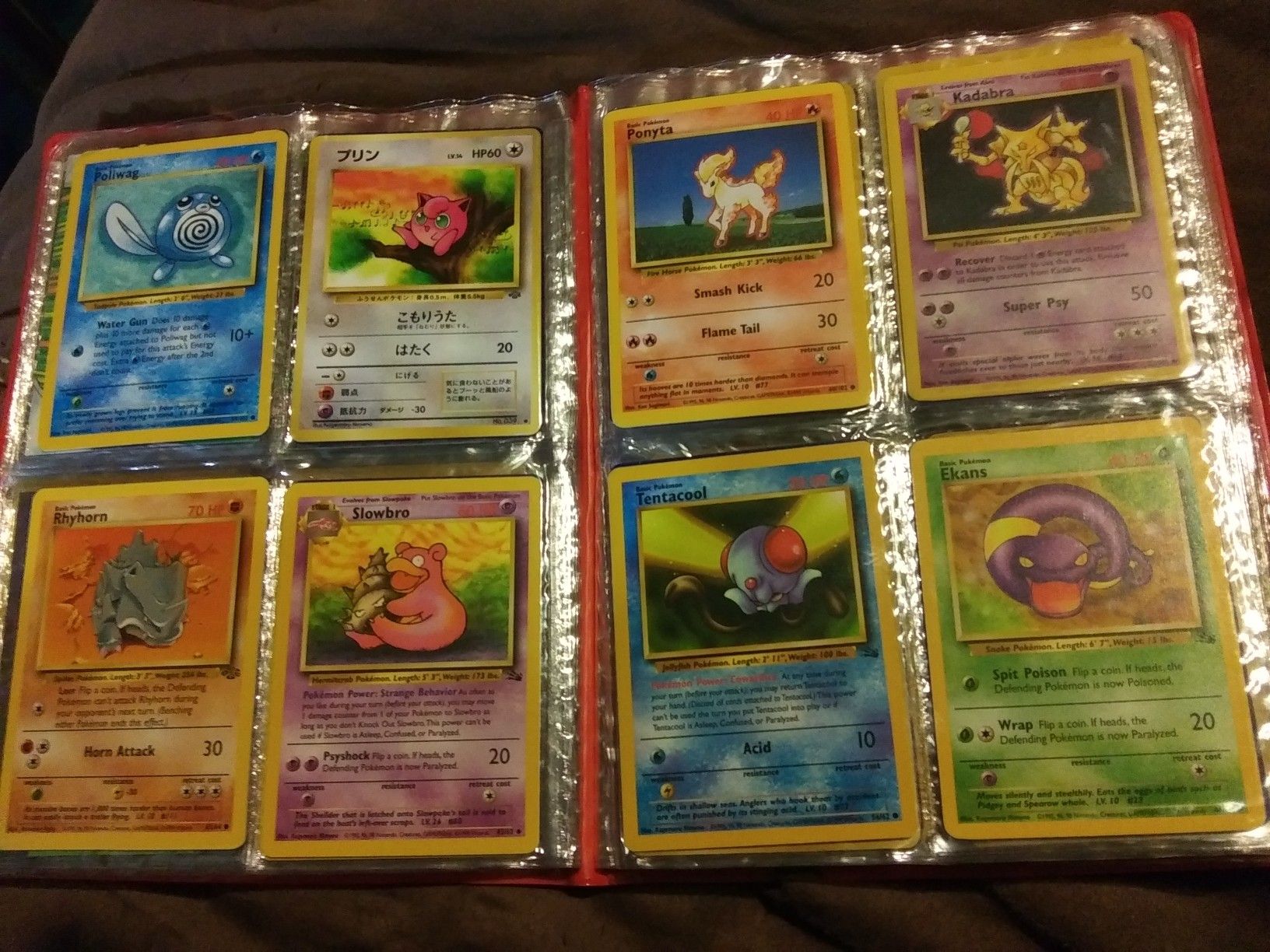 Lot of 169 Original Pokemon Cards